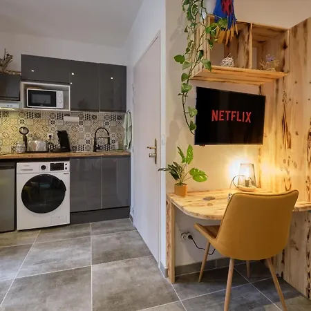 Appartamento Place Carnot - Equipe Avec Jacuzzi Proche Toutes Commodites