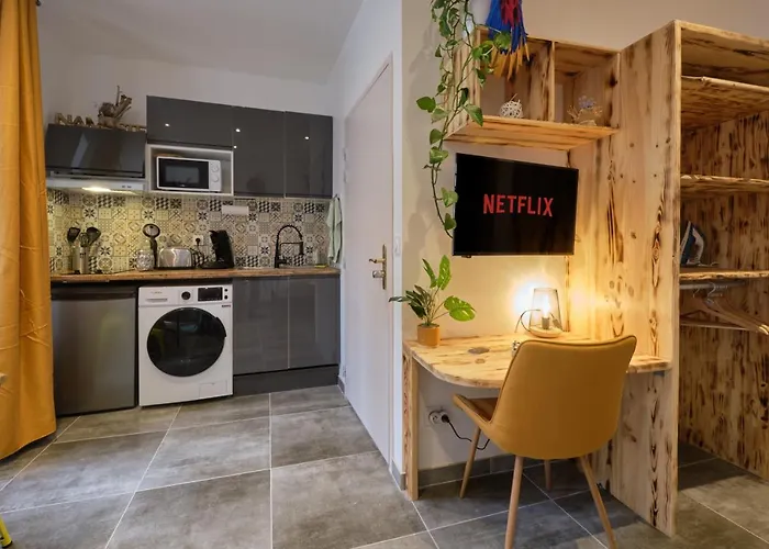 Daire Place Carnot - Equipe Avec Jacuzzi Proche Toutes Commodites